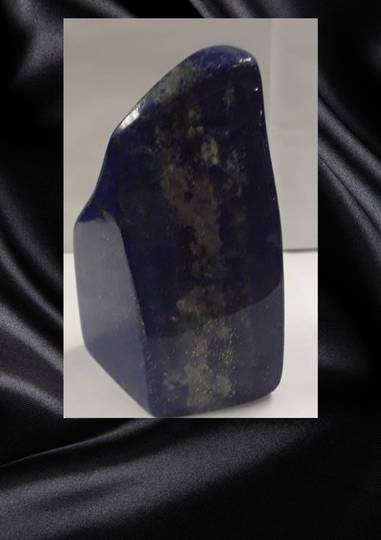 Lapis Free Form Crystal Point LP99 image 0